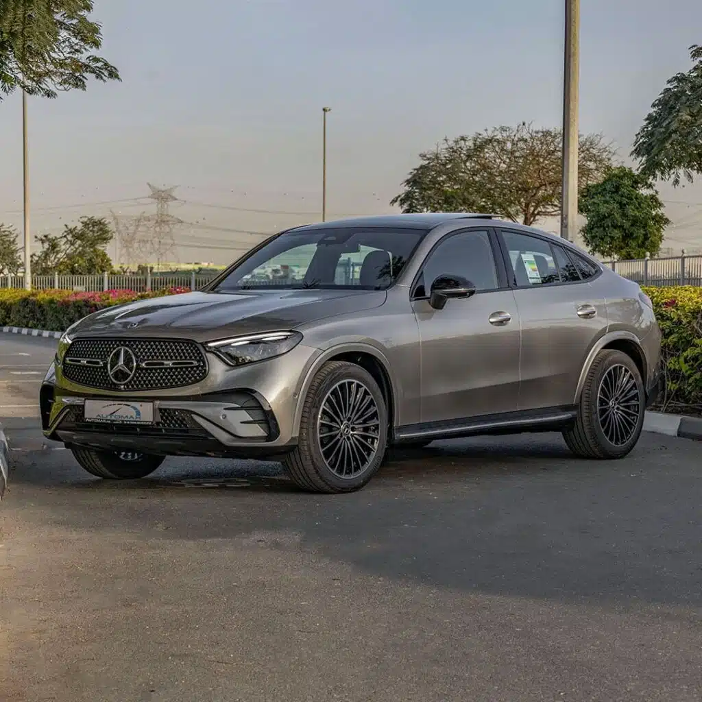 2024 MERCEDES BENZ GLC 200 COUPE FACELIFT 4MATIC Mojave Silver Brown Night Package 1