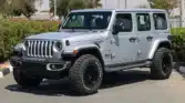 2023 WRANGLER UNLIMITED SAHARA Silver Zynith Black Method Rims 1