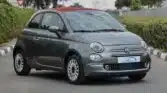 2024 Fiat 500 Cabrio Electroclash Gray White Red Roof page 0003