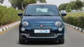 2024 Fiat 500 Cabrio Epic Blue Black interior page 0002