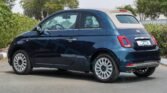 2024 Fiat 500 Cabrio Epic Blue Black interior page 0004