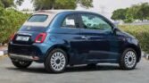 2024 Fiat 500 Cabrio Epic Blue Black interior page 0006