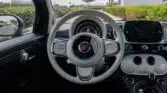 2024 Fiat 500 Cabrio Epic Blue White interior page 0009