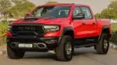 2024 RAM 1500 TRX Flame Red Final Edition BEAD LOCK TIRE CARRIER.jpg