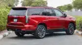 2023 CADILLAC ESCALADE 600 SPORT PLATINUM Radiant Red Jet Black VIP Seats Used page 0006