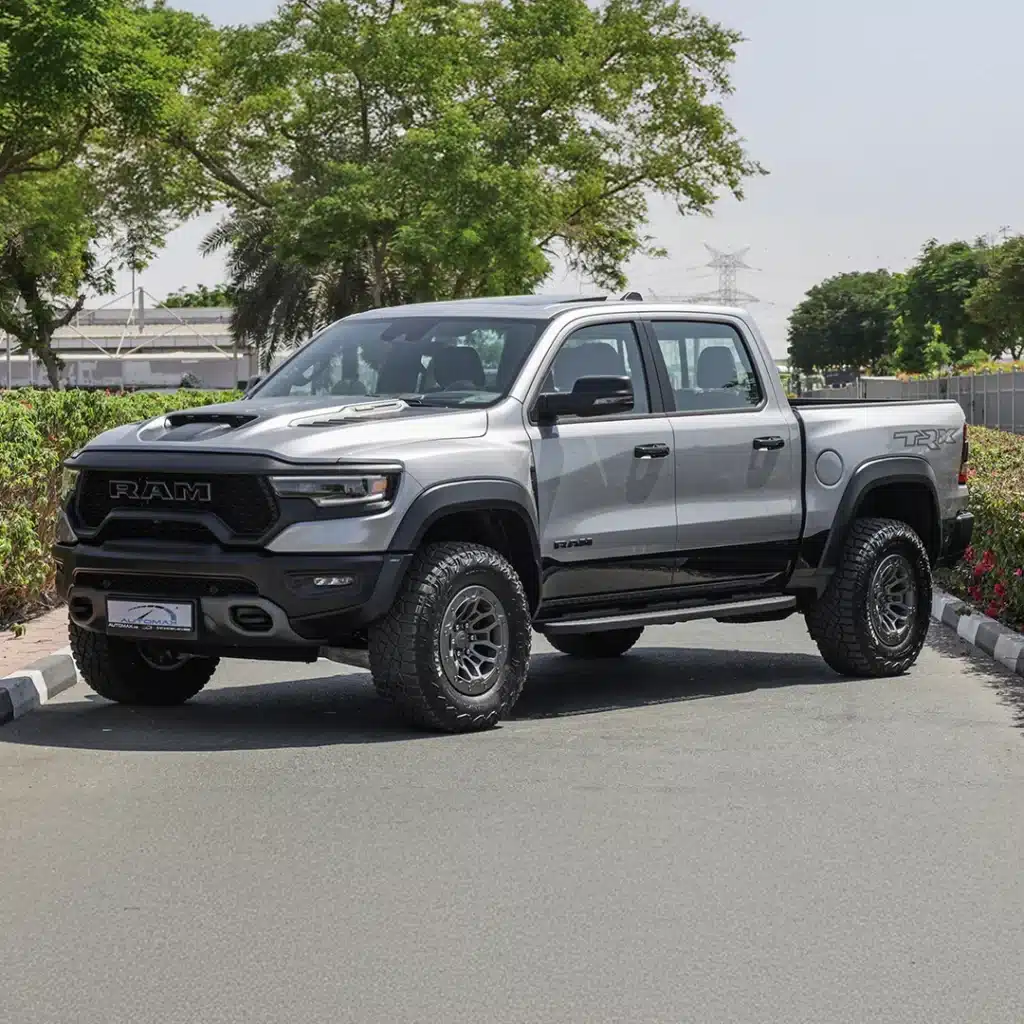 2024 RAM 1500 TRX Billet Silver Final Edition BEAD LOCK TIRE CARRIER