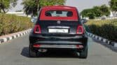 2024 Fiat 500 Cabrio Vesuvio Black White interior (Red Roof) Page5