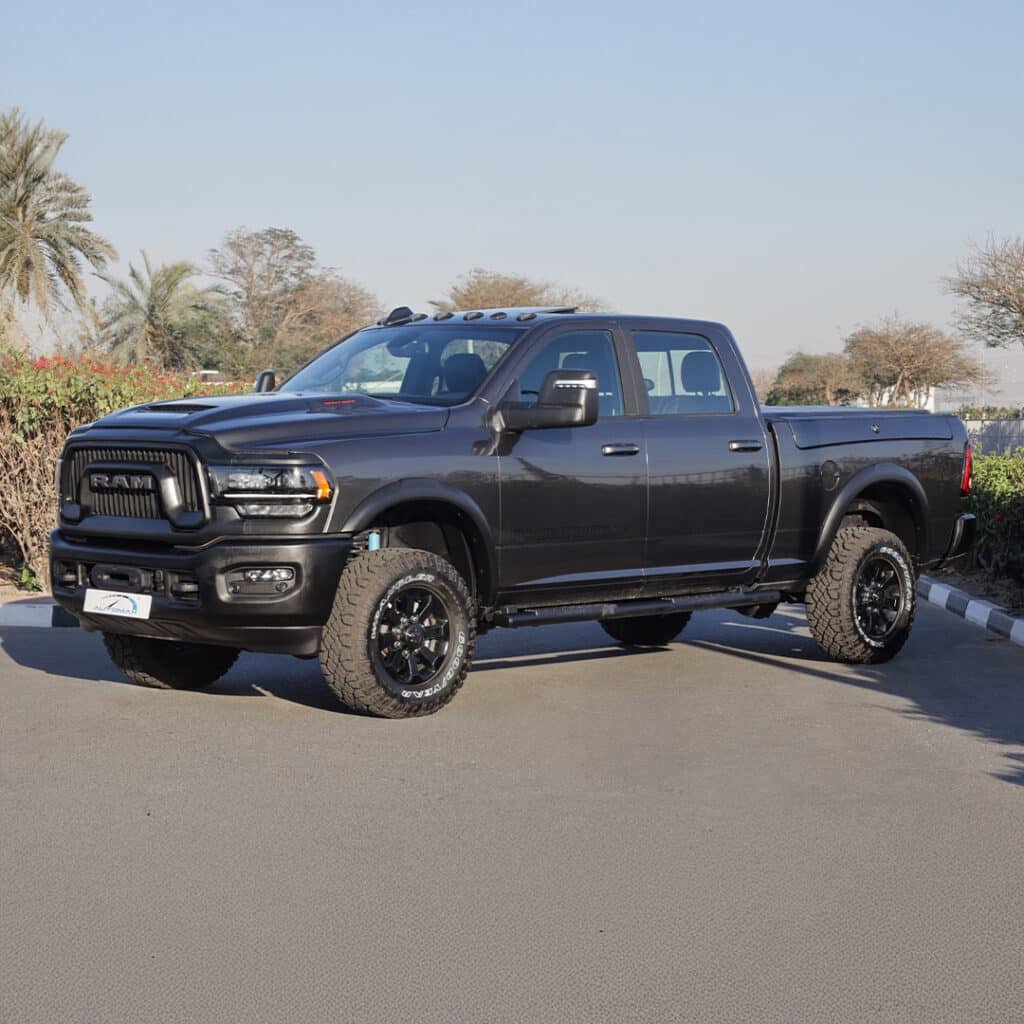 2024 RAM 2500 POWER WAGON Granite Crystal (Rambox Bedliner Bedcover Divider)