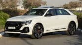 2025 AUDI Q8 TFSI S Line Progress Carrara White