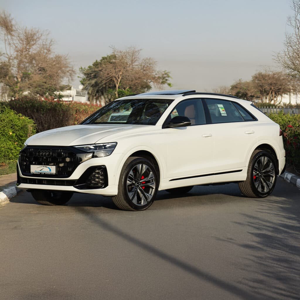 2025 AUDI Q8 TFSI S Line Progress Carrara White