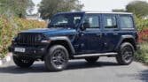 2025 WRANGLER UNLIMITED SPORT S Fathom Blue Black Interior