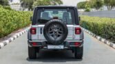 Jeep Wrangler Unlimited Sport S 2024 Silver Zynith Black Rims Page 5
